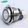 Waterproof Pushbutton Switch 22mm Diameter 1no 1nc Spst Momentary Stainless Steel Push Button Switch